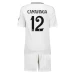 Prima Maglia Camavinga Real Madrid 2024/2025 Bambino